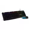 Cian Technology GmbH Cian INCA RAINBOW EFFECT MECHANICAL FEEL GAMING teclado e rato SET