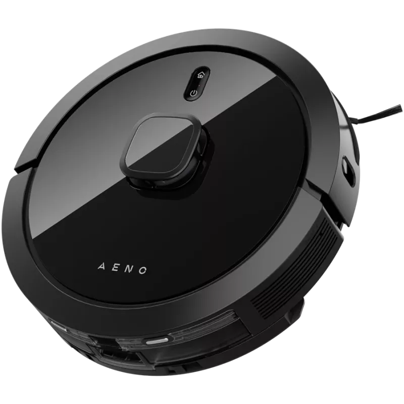 Aspirador robô a laser com bateria de 5200 mAh, depósito de água e recipiente de pó 2 em 1, recipiente de pó de 300 ml, depósito de água de 300 ml, força de aspiração 4000 Pa