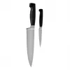 Faca doméstica ZWILLING 35175-000-0 — Lâmina de aço inoxidável, cabo preto, largura 95 mm, comprimento 420 mm