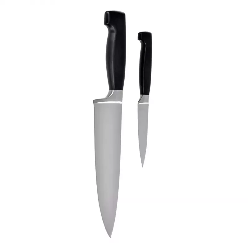 Faca doméstica ZWILLING 35175-000-0 — Lâmina de aço inoxidável, cabo preto, largura 95 mm, comprimento 420 mm