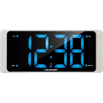 Despertador Blaupunkt CR16WH despertador digital preto, branco