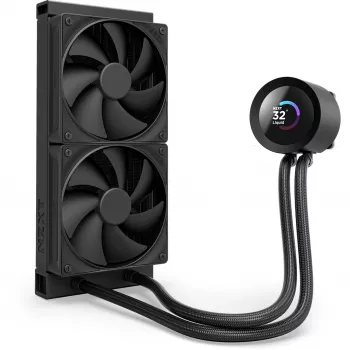 NZXT Kraken Plus 240 refrigeração líquida all-in-one para processador 12 cm preto