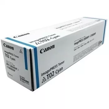 Toner Canon Toner T02 8530B001 até 43.000 páginas Ciano
