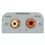 Módulo de tomada 2 x RCA Kindermann 7441000510