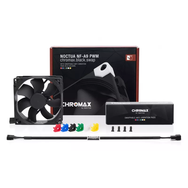 Ventoinha para caixa Noctua NF-A9 PWM 92 mm preta