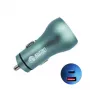 Carregador USB 3.0 + Type-C: 12-24V, 36W, QC3.0 + PD