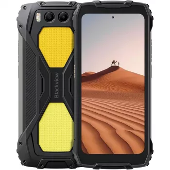 Blackview BV7300 16,9 cm (6,67 polegadas) Dual SIM Android 14 4G 6 GB 256 GB 15000 mAh preto, amarelo