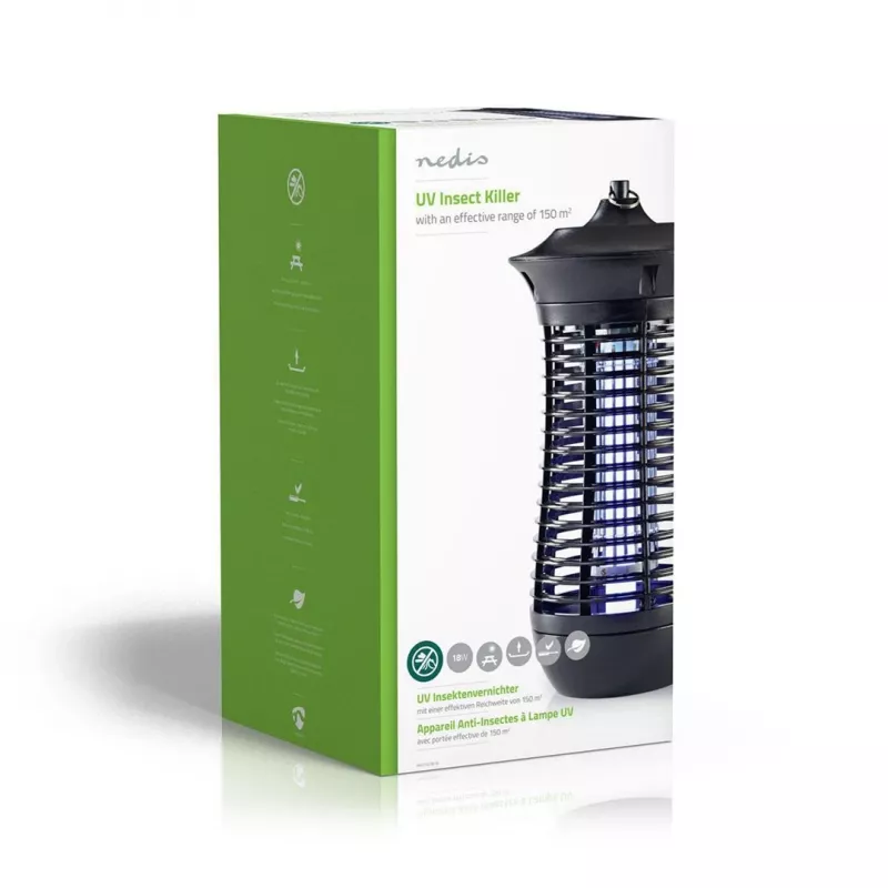 Armadilha para insetos Nedis INKI110CBK18 Preto