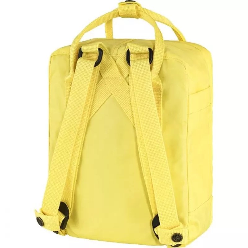 Mochila de lazer Fjällräven Kanken Mini amarelo polipropileno vinylon