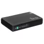 Fonte de alimentação MPL Power RouterUPS-30-PoE 30 W para interiores, 100–240 V, preto, 160×105×28 mm