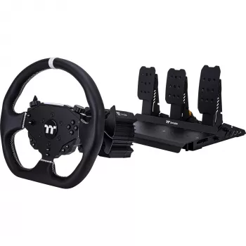 G6 Direct Drive Racing Wheel com pedais, conjunto para simuladores preto