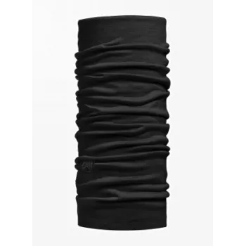 Buf Buff 100637 preto unissexo lã merino sem costuras 47 g – para ciclismo, caminhadas, trekking
