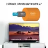 Cabo HDMI Unitek 8K HDMI 2.1 Ultra Speed 3 m, Type-A macho–macho, 48 Gbit/s, 60 Hz, preto