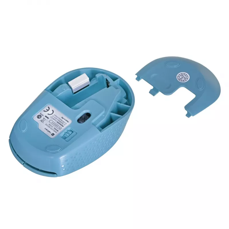 Natec Stork NMY-2001 rato ótico sem fios, 1600 DPI, recetor USB, azul