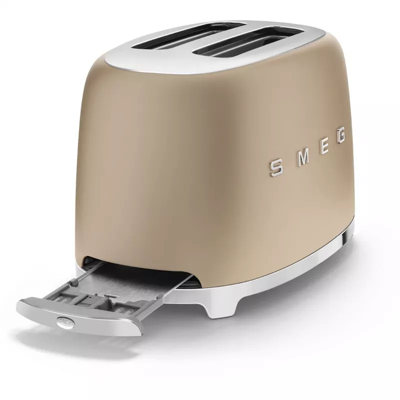 Torradeira Smeg 50's Style TSF01CHMEU 2 fatias Dourado 950W