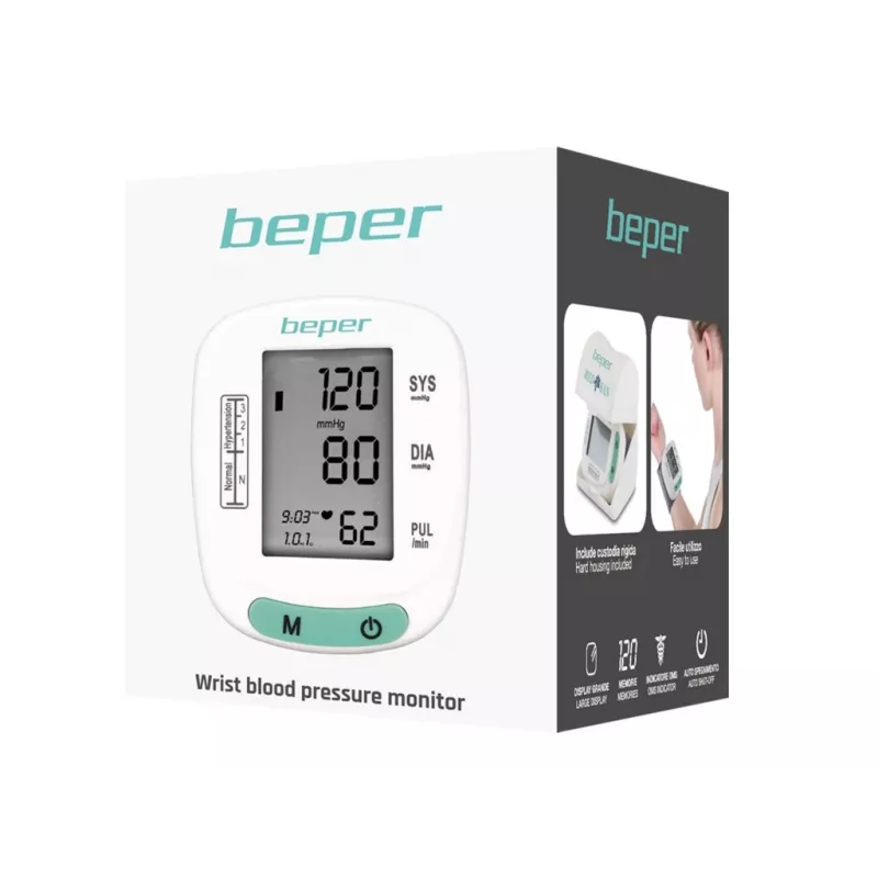 Medidor de tensão arterial Beper 40.121 de pulso automático