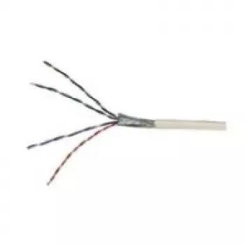 Cabo de rede Wentronic Goobay CAT 5e, F/UTP, cinzento, 100 m - CU, AWG 26/7 (trançado), PVC (15012)