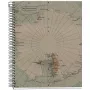 Bloco de notas Miquelrius design mapa-múndi reciclado A5 80 folhas (envio por transportadora)