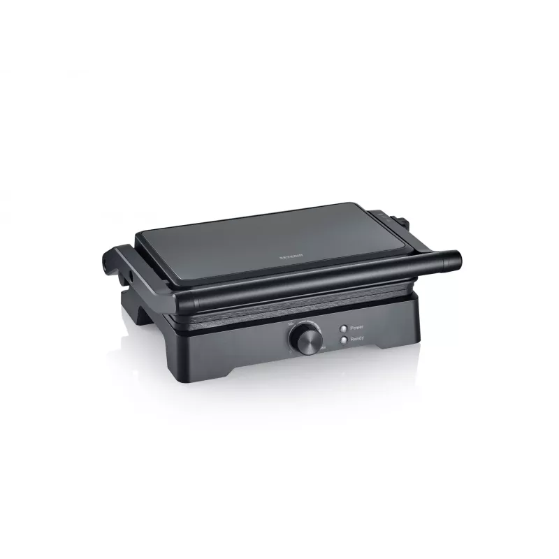 Grelhador múltiplo elétrico SEVERIN KG 2391 XL com superfície de grelhar antiaderente