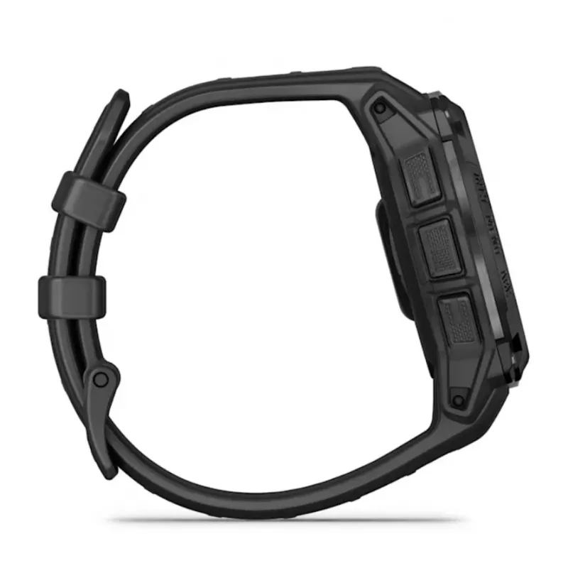 Smartwatch GARMIN Instinct 3 45mm Solar Tactical Edition preto — 45 mm, função de carregamento solar, GPS, medidor de frequência cardíaca