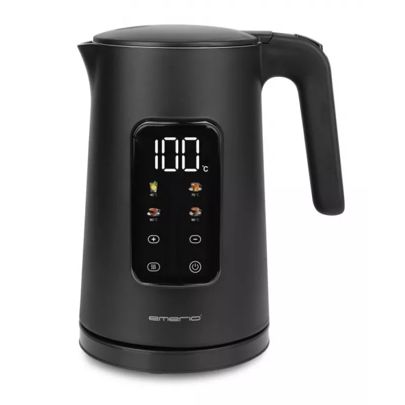 Chaleira elétrica Emerio 1,7 l 2200 W preta