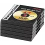 Hama 00051294 Caixa para disco ótico caixa para DVD 2 discos preto