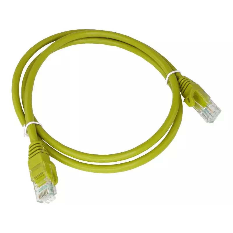 Cabo de rede Alantec KKU5CZA1 amarelo 0,25 m Cat5e U/UTP (UTP)
