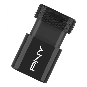 Pen USB PNY Elite-X 256 GB USB Type-C 3.2 Gen 1 (leitura 200 MB/s, escrita 100 MB/s) preto