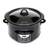 Crock-Pot Panela de cozedura lenta SCCPRC507B-050 4,7 l (preto)