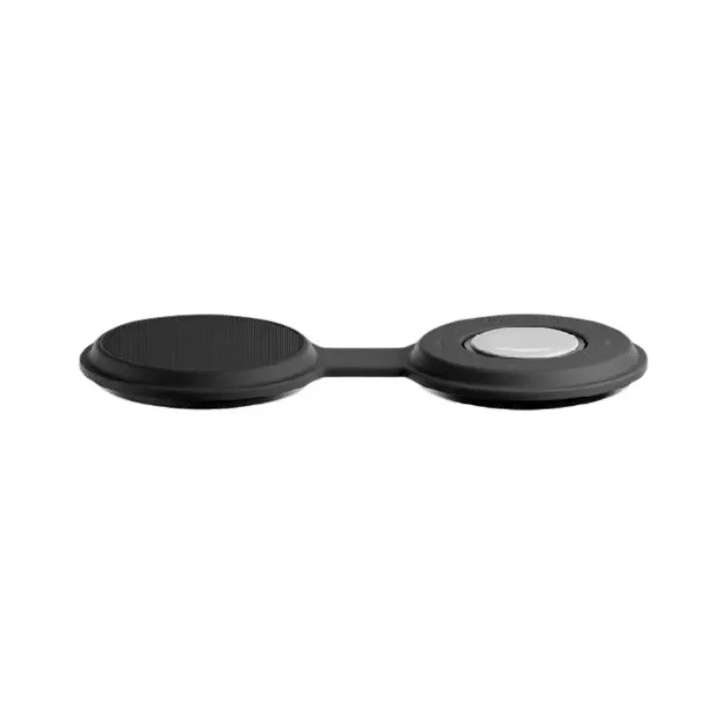 Carregador sem fios Native Union Voyage 2-em-1 – alimentação USB para interiores, compatível com smartphones, smartwatches e headsets sem fios, preto