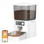 Comedouro automático Oneisall PFD001 Pro branco — capacidade 4L, alimentação programável
