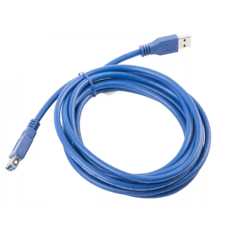 Cabo de extensão USB 3.0 AM-AF azul 3M