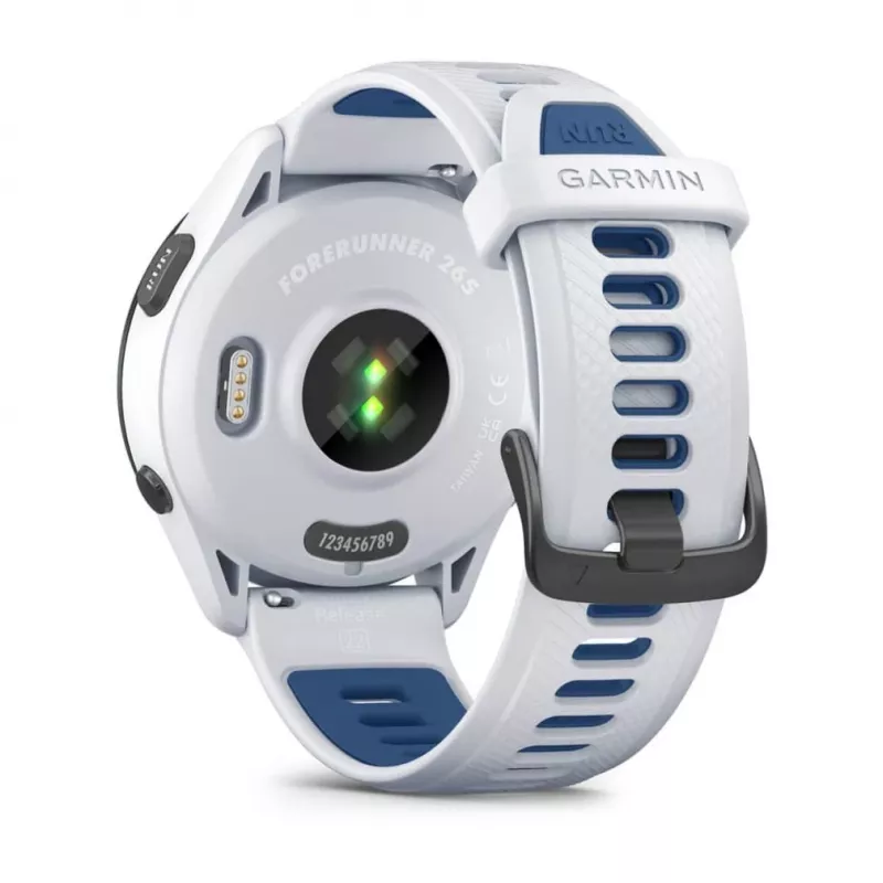 Smartwatch GARMIN Forerunner 265 — caixa em GFRP de 46 mm, AMOLED 1,3