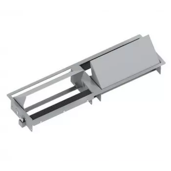 Moldura de montagem Bachmann CONI DUO 911.026 6 tomadas 2x tripla cinzento-prateado