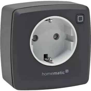 eQ-3 AG Homematic IP 161613A0, interior, antracite, plástico, IP20, IP20, 70 mm