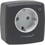 eQ-3 AG Homematic IP 161613A0, interior, antracite, plástico, IP20, IP20, 70 mm