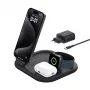 Belkin BoostCharge carregador para auscultadores carregamento rápido sem fios USB Type-C preto