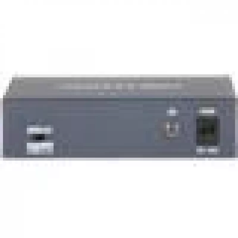 Hikvision DS-3E0105P-E/M(B) switch de rede L2 Fast Ethernet (10/100) Power over Ethernet (PoE) cinzento