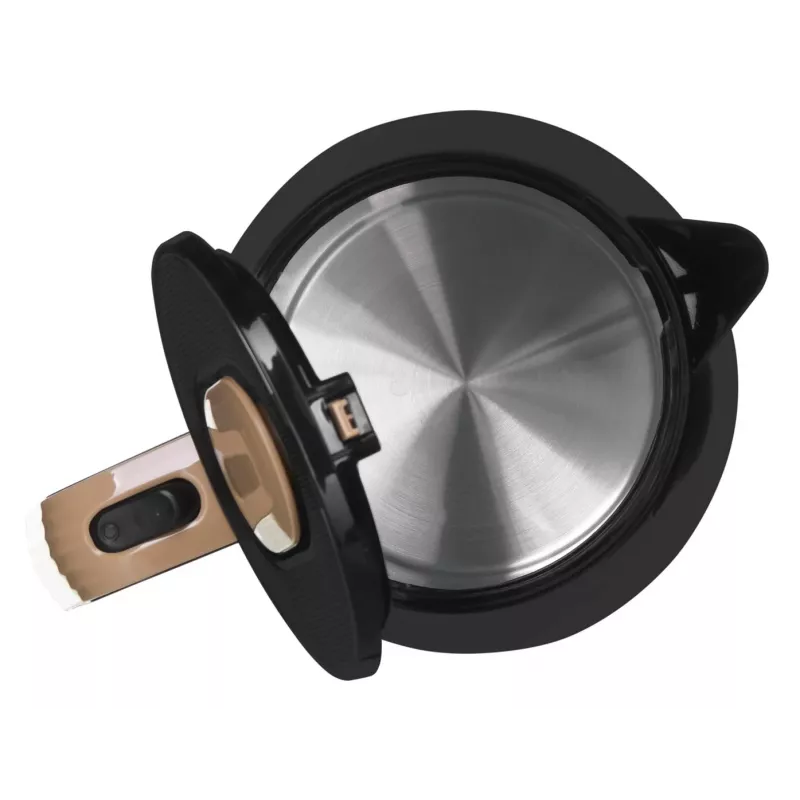 Maestro MR-033 chaleira elétrica, 1,7 l, 2200 W, preta