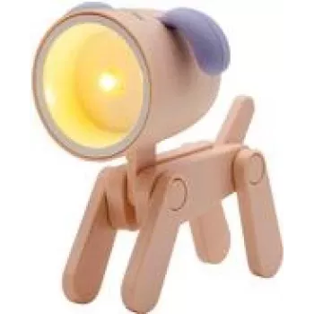 Candeeiro de mesa LED RealPower 486314 rosa 1 lâmpada a pilhas