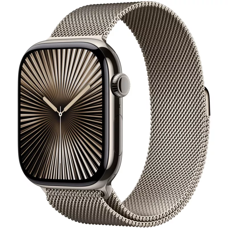 Pulseira milanesa natural 46 mm – S/M