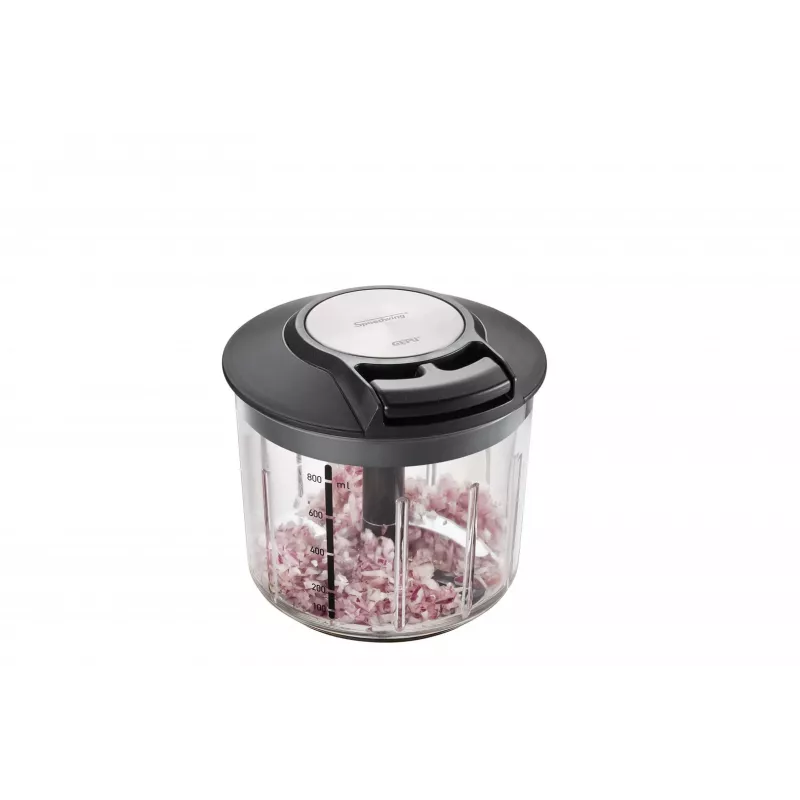 Picadora manual de alimentos GEFU SPEEDWING G-13600 - picadora múltipla com cordão de puxar