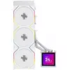 Refrigerador líquido CPU tudo-em-um lian li HydroShift II LCD-S 360mm com RGB e ecrã LCD