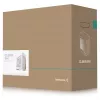 Caixa de PC de secretária DeepCool CL6600 WH — branca, suporta fontes de alimentação ATX/PS2/SFX/SFX-L, 140 mm à frente, 120/140 mm no topo/traseira, unidades de 2,5 polegadas e 3,5 polegadas