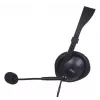 Headset gaming binaural com fios IBOX W1MV — circum-aural, 3,5 mm, cabo de 2 m, microfone de arco