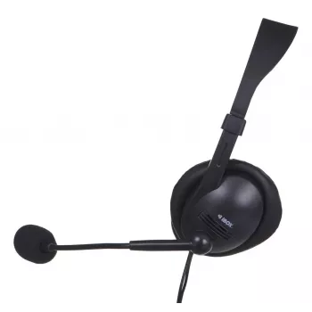 Headset gaming binaural com fios IBOX W1MV — circum-aural, 3,5 mm, cabo de 2 m, microfone de arco