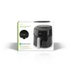 Fritadeira de ar quente Nedis KAAF160BK, cesto único, 4,2 L, 1300 W, preto