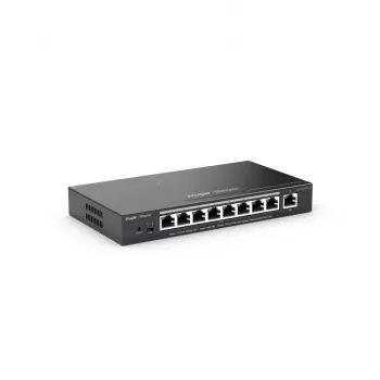 Ruijie Networks RG-ES209GC-P comutador de rede gerido Gigabit Ethernet (10/100/1000) Power over Ethernet (PoE) preto