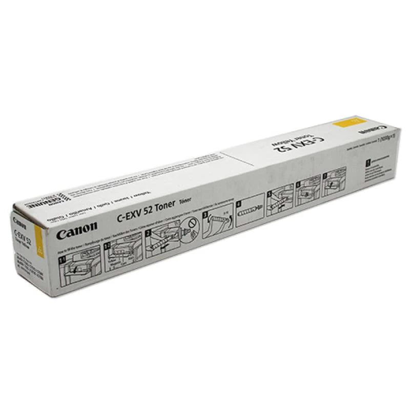 Cartucho de toner Canon C-EXV 52 1 unid. original amarelo
