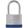 Cadeado ABUS Silver Rock 5/50, chave diferente, zinco, prateado